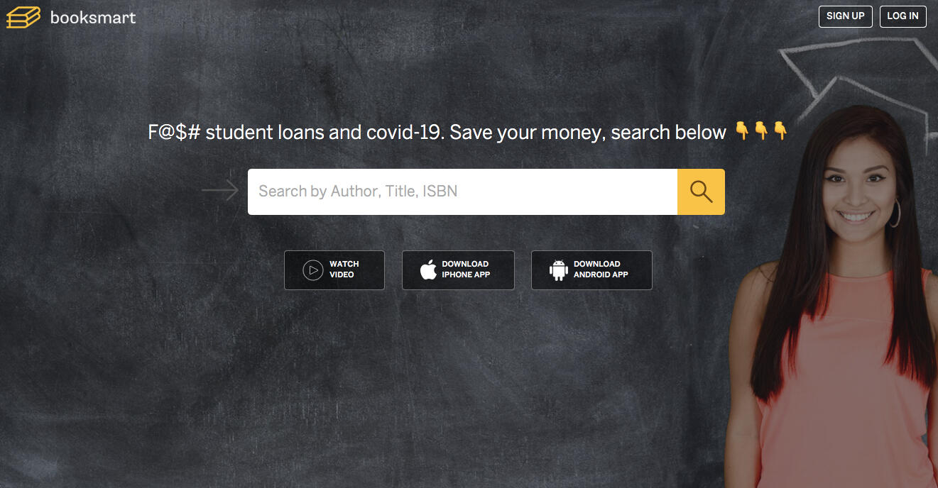 Booksmart App - Cheapest college textbooks